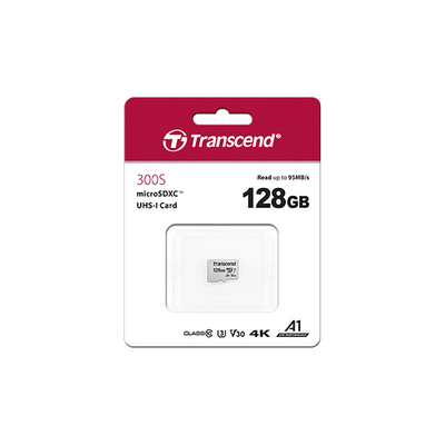 Product Κάρτα Μνήμης Micro-SDHC 128GB Transcend USD300S-A w/Adapter base image