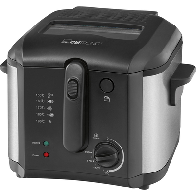 Product Φριτέζα Clatronic FR 3649 2,5L Single Black 1600W base image