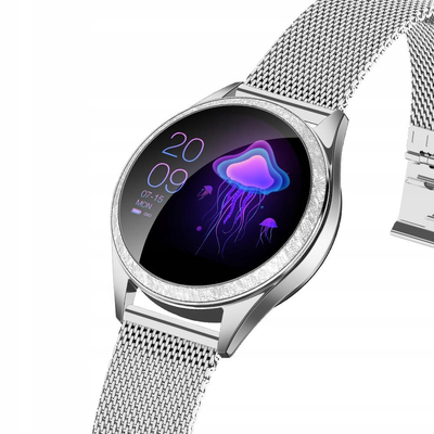 Product Smartwatch OroMed ORO-SMART Crystal Silver base image