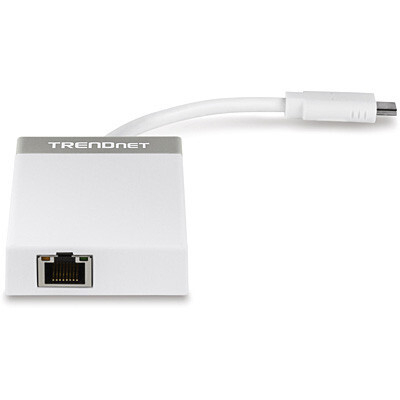 Product USB Hub TRENDnet USB C Gigabit Ethernet 3x USB 3.0 base image