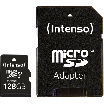 Product Κάρτα Μνήμης MicroSDXC 128GB Intenso Premium base image