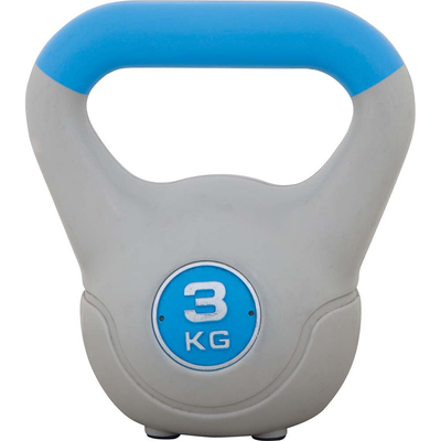 Product Kettlebell με επένδυση βινυλίου 3kg (Μπλε) base image