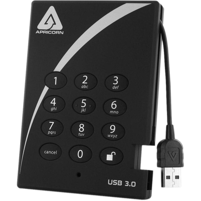 Product Εξωτερικός Σκληρός Δίσκος 2TB Apricorn 2,5 Aegis Padlock base image