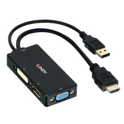 Product Μετατροπέας Lindy HDMI an DP/DVI/VGA Multi base image