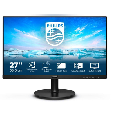 Product Monitor 27" Philips V Line 271V8L/00 LED 1920 x 1080 Full HD Black base image
