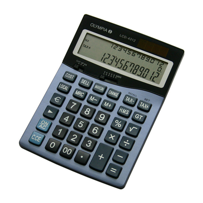 Product Αριθμομηχανή Olympia LCD-4312 base image