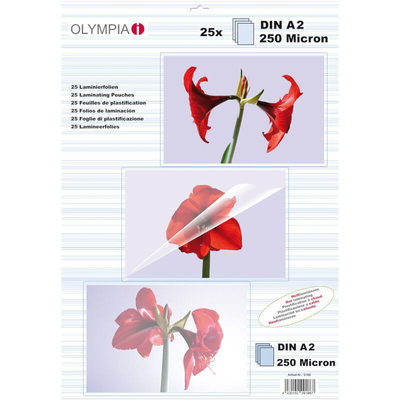 Product Φύλλα Πλαστικοποίησης Olympia 9174 Α3 80microns 50τμχ base image