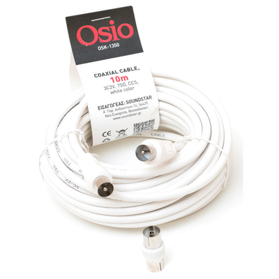 Product Καλώδιο Κεραίας Osio OSK-1350 male to female , 10m base image