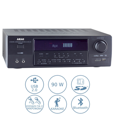 Product Ραδιοενισχυτής Akai AS110RA-320BT 90W base image