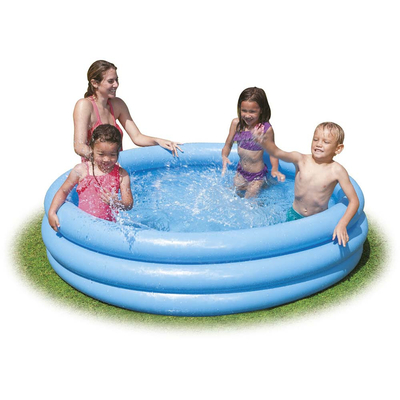 Product Πισινα Παιδική Φουσκωτή Intex Crystal Blue 147x33εκ. base image