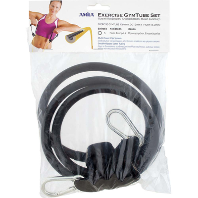 Product Λάστιχο Αντίστασης Amila Gym Tube με Clip Ultimate base image