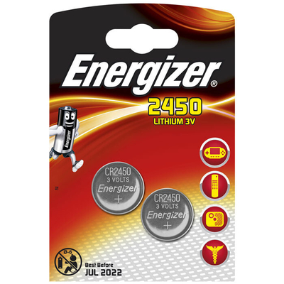 Product Μπαταρία Λιθίου Energizer Cr2450/2tem F016502 base image