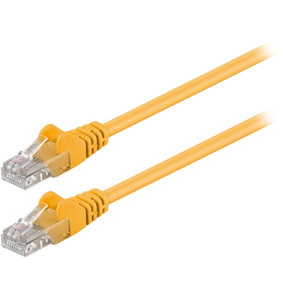 Product Καλώδιο Δικτύου Goobay Cat 5E U/UTP Patch 1M Yellow base image