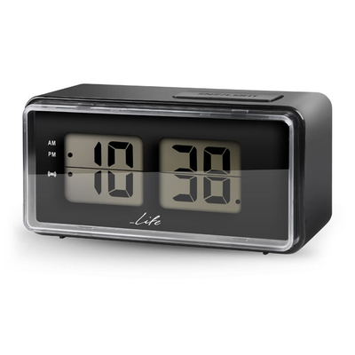 Product Ρολόι Ξυπνητήρι Life ACL-100 Flip Digits Black base image