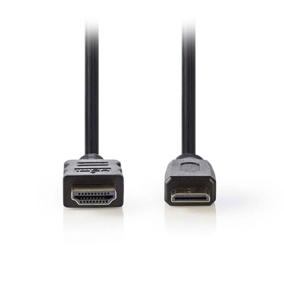 Product Καλώδιο Nedis High Speed HDMI with Ethernet to HDMI Mini 5m Black base image