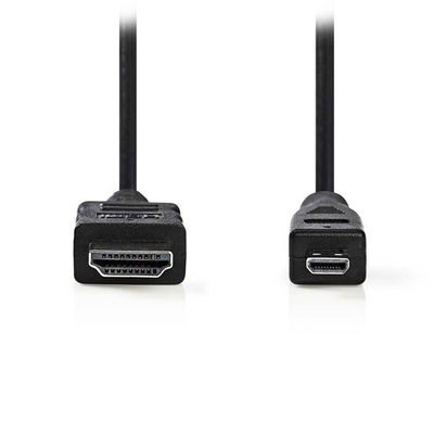 Product Καλώδιο Nedis High Speed HDMI with Ethernet 2m Black base image