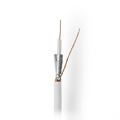 Product Καλώδιο RF Nedis CSBR4030WT1000 Coax Cable RG59U 100 m White base image