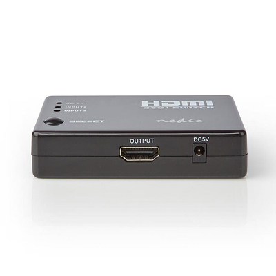 Product Switch HDMI Nedis VSWI3453BK 3 Ports base image
