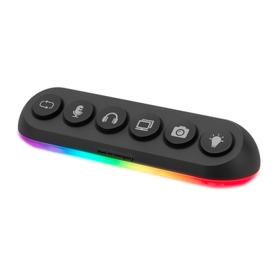 Product Εξοπλισμός Studio Streamplify HUB DECK 5 - 5 Port Streaming Deck 4x USB 3.0, 1x USB 2.0, RGB, 12V base image