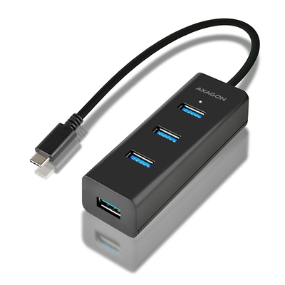 Product USB Hub Axagon 4x USB3.0 Charging MicroUSB Charging Connector, Type-C HUE-S2C base image