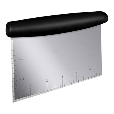 Product Σπάτουλα-Κόφτης Ζύμης HUH-0021, με μεζούρα, ανοξείδωτο base image