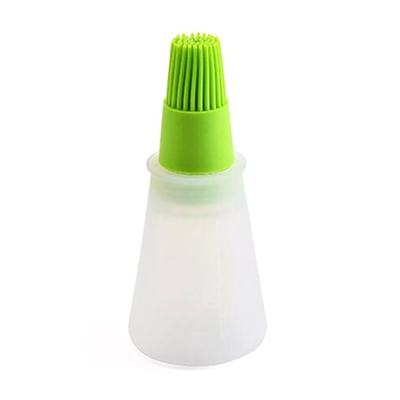 Product Μπουκάλι Lαδιού με πινέλο HUH-0036, 12 x 5cm, πράσινο base image