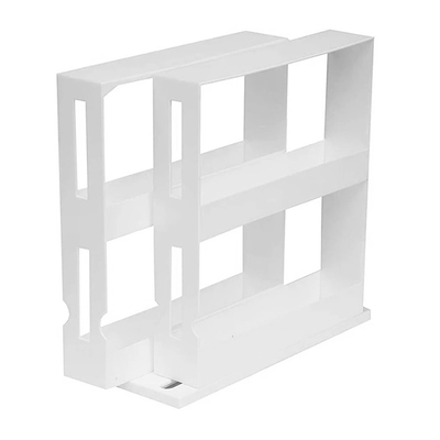 Product Επιτραπέζια Βάση μπαχαρικών HUH-0038, 28 x 10.5 x 28cm, λευκή base image