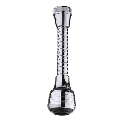 Product Κεφαλή Βρύσης Home Use HUH-0104 με Εύκαμπτο Σπιράλ, 14.5Cm, Ασημί base image