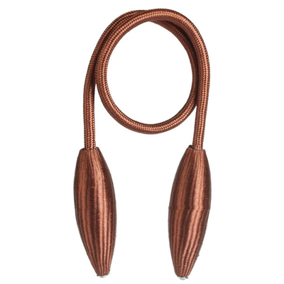 Product Αμπράζ Roxxani Δέστρα Κορδόνι HUH-0142 για Κουρτίνες, 55Cm, Καφέ base image
