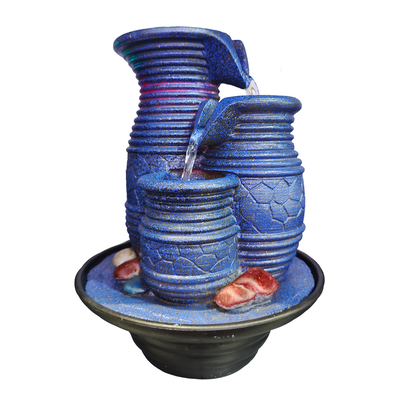 Product Διακοσμητικό Συντριβάνι Home Use HUH-0169, Φωτιζόμενο, 22X22X29Cm base image