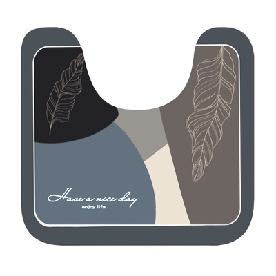 Product Πατάκι Μπάνιου Home Use HUH-0215, Αντιολισθητικό, 50X40cm, 3.5mm Πάχος, Πολύχρωμο base image