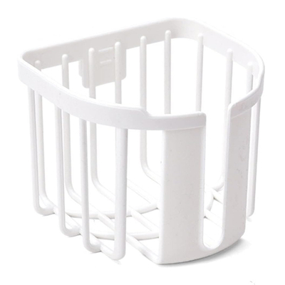 Product Επιτοίχια Χαρτοθήκη Μπάνιου Home Use HUH-0223 με Αυτοκόλλητο, 11X14X13.5Cm, Λευκή base image