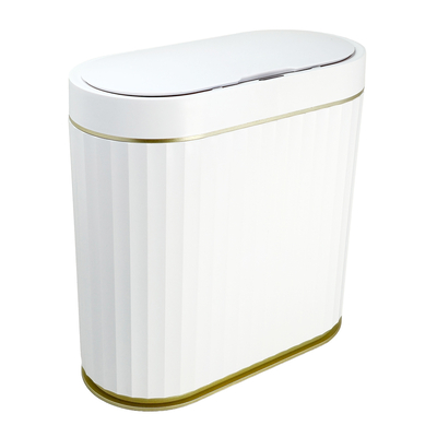 Product Κάδος Απορριμμάτων Home Use HUH-0227 με Φωτοκύτταρο, 9Lt, Λευκός base image