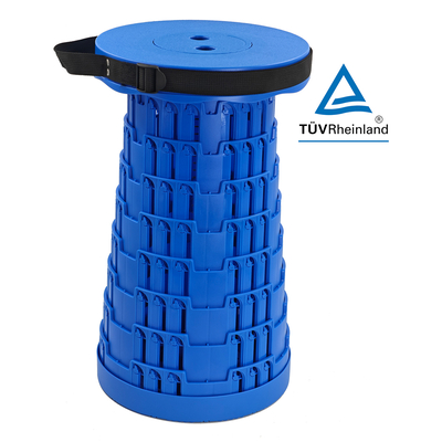 Product Πτυσσόμενο Καρεκλάκι PowertechHUH-0234, Αντοχή Έως 250Kg, 25.5X45Cm, Μπλε base image