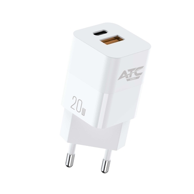 Product Φορτιστής Πρίζας ATC-CHF5a Mini PD Fast Charger 20W Λευκό base image
