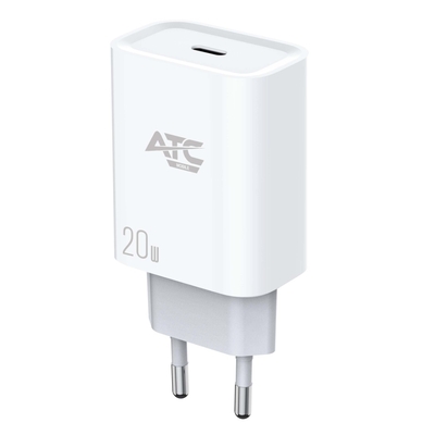 Product Φορτιστής Πρίζας ATC-CHF4 PD Fast Charger 20W base image