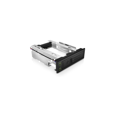 Product Πλαίσιο Για Σκληρούς Δίσκους IcyBox SATA/SAS in 1x5,25" IB-166SSK-B base image