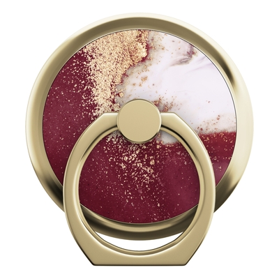 Product Μαγνητικό Δαχτυλίδι iDeal Of Sweden Golden Burgundy Marble IDMRM-149 base image