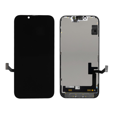 Product Ανταλλακτική Οθόνη Tw Incell LCD για iPhone 14, Camera-Sensor Ring, Earmesh, Μαύρη base image