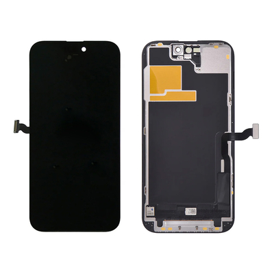 Product Ανταλλακτική Οθόνη Tw Incell LCD για iPhone 14 Pro, Camera-Sensor Ring, Earmesh, Μαύρη base image