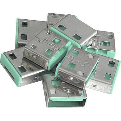 Product Kλειδαριά Lindy USB Port lock 10xgreen for 40451 base image