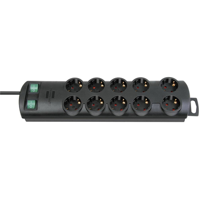 Product Πολύπριζο Με Διακόπτη Brennenstuhl Primera-Line Duo 10 Θέσεων, Καλώδιο 2m Μαύρο base image