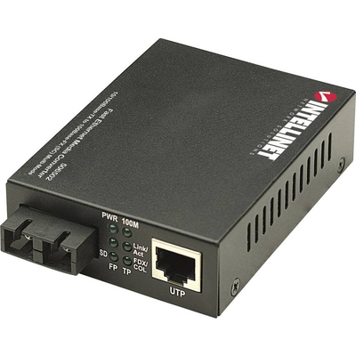 Product Media Converter Intellinet Fast Ethernet Multimode 2km base image