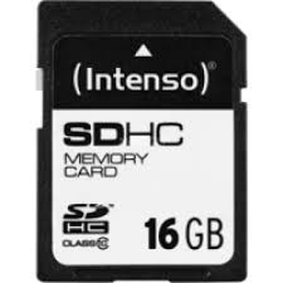 Product Κάρτα Μνήμης SDHC 16GB Class 10 Intenso base image