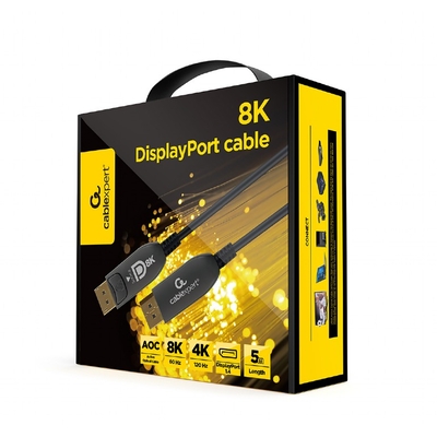 Product Καλώδιο DisplayPort Cablexpert 8K 'AOC PREMIUM SERIES' 5M base image