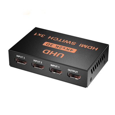 Product HDMI Switch Μεταλλικό 3 In / 1 Out 4K x 2K Remote base image