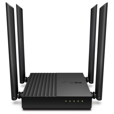 Product Router Wi-Fi D-LINK DIR-842V2 AC1200 1XWAN 4XLAN, dual-band, black base image