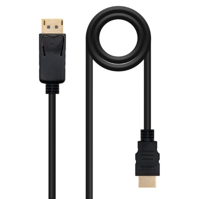 Product Αντάπτορας DisplayPort σε HDMI NANOCABLE 10.15.430 Μαύρο 2 m base image