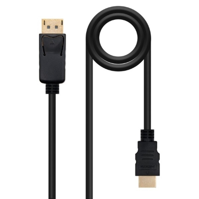 Product Αντάπτορας DisplayPort σε HDMI NANOCABLE 10.15.430 Μαύρο 3 m base image