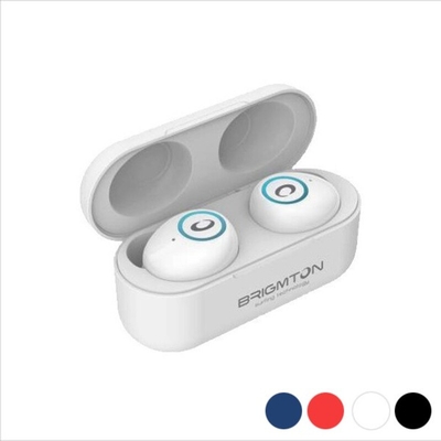 Product Bluetooth Ακουστικά με Μικρόφωνο BRIGMTON BML-16 500 mAh Λευκό base image